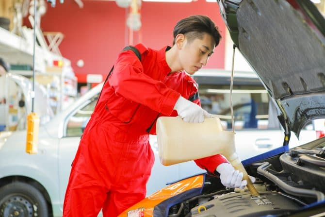 消耗部品の交換や修理・整備